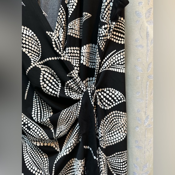 Lane Bryant Plus Size Sleeveless Wrap Tie Dress Size 22/24 Petite NWT - Picture 3 of 5